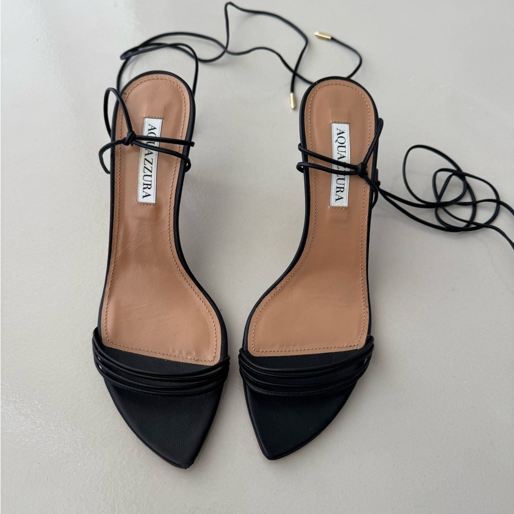 AQUAZZURA Trouble Maker 75 sandals US Size 7